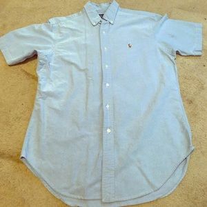 Ralph Lauren denim short sleeve button down